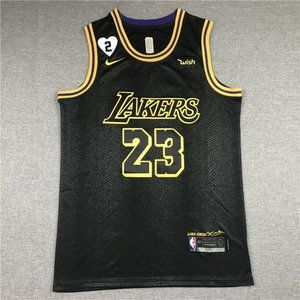 lakers jersey black lebron